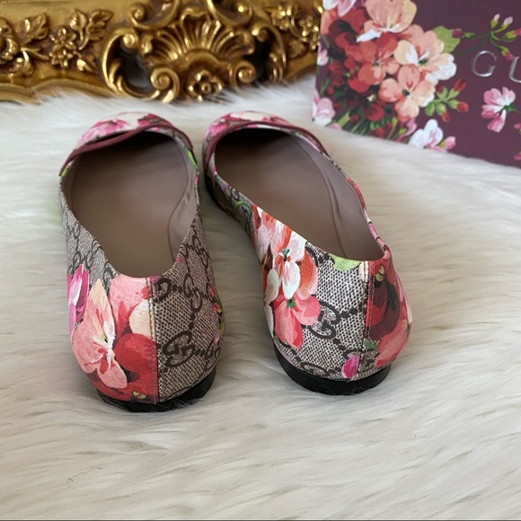 Gucci Bloom Mary Jane  Ballerina Flat - Picture 6 of 16